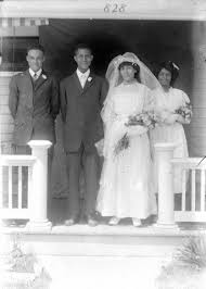 African American Black And White Wedding Party American Wedding Party African American Weddings Vintage Black Glamour American Wedding