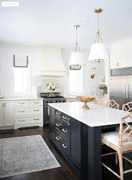 Modern farmhouse roman shades custom size gray stripe roman shades check kitchen window shades offwhite linen grey trim band gray curtains the example shown is an outside mount. Our New Custom Roman Shades Citrineliving