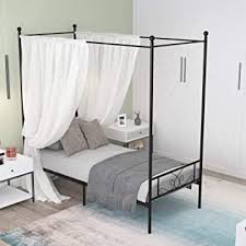 We did not find results for: Amazon Com Weehom Metal Canopy Bed Frame Platform Bed 4 Posters Sturdy Steel Mattress Foundation With Headboard And Footboard Box Spring Replacement Easy Diy Assembly Twin Black Kitchen Dining