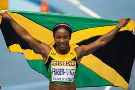 Made it, she tells us. Shelly Ann Fraser Pryce Wikipedia