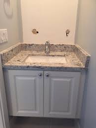 Shop wayfair for all the best granite & stone bathroom sinks. White Ice Granite Bathroom Countertop The Granite Place Facebook