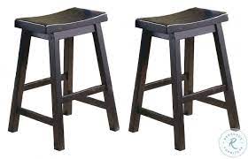 With these 24 saddle stool, the customer can swing his head downwards while keeping his legs swung upwards. Saddleback 24 Black Sand Stool Set Of 2 From Homelegance Available At A Price That S Affordable And Free Delivery To Your Home From Coleman Furniture