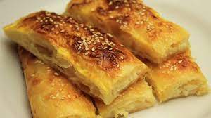hazir baklava yufkasindan peynirli sodali rulo borek tarifi borek recipe turkish recipes homemade cheese