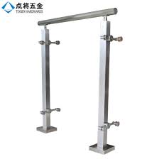 Create custom brackets to support metal handrails on stairs, ramps, and railings by cutting, machining, and welding these components. China Model Railing Removable Clear Tempered Glass Stair Stainless Steel Handrail China Stair Balustrade Glass Balustrade