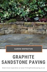 Graphite Sandstone Paving Sandstone Paving Dry Stone Wall Unique Gardens