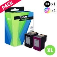 Retrouvez ici toutes les cartouches d'encre hp. Cartouche D Encre Compatible 302xl X4d37ae Noir Et Couleurs H302b Clxl Toner Services