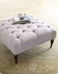 Shop for grey tufted ottoman coffee table at bed bath & beyond. Wood Coffee Table To Tufted Ottoman Knockoffdecor Com Tufted Ottoman Coffee Table Leather Ottoman Coffee Table Storage Ottoman Coffee Table