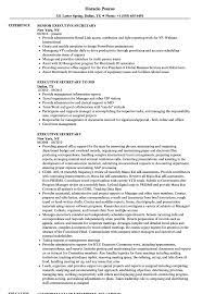 Are you looking to improve your secretary resume and land your perfect job? Executive Secretary Resume Samples Velvet Jobs