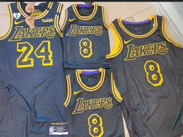 Ahead of kobe bryant's jersey retirement, a look back at his best games wearing both numbers. L A Lakers To Wear Kobe Bryant Tribute Jerseys In Nba Playoffs Gigi Patch