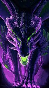 Dragon Neon Purple Green Background Wallpaper Cool Badass Awesome Remixit Via Picsart C Dragon Artwork Dragon Wallpaper Iphone Dragon Artwork Fantasy