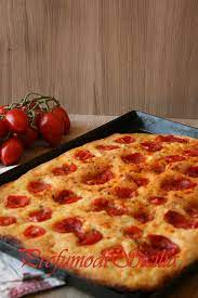 Aggiungere il sale e impastare (a mano o con una macchina). Focaccia Barese Con Pasta Madre Profumo Di Sicilia