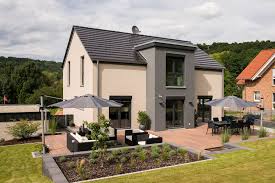 Fertighaus Gartenideen Terrasse Stadtvilla Fingerhaus Haus Bauen Lassen Haus