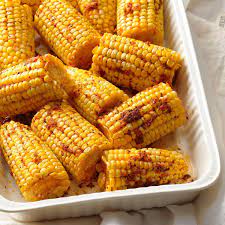 Baked Chili Lime Corn Recipe Chili Lime Corn Corn Dishes Lime Corn Recipe