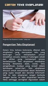 Contoh teks eksplanasi peristiwa alam berikutnya yaitu gunung meletus. Download Contoh Teks Eksplanasi Apk Latest Version For Android