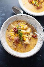 One chilly april afternoon, i craved a hearty soup but had less than an hour to prepare a meal. Slow Cooker Chipotle Corn Chowder Kara Lydon