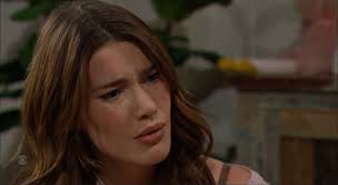 Steffy is blaming Poppy for taking advantage of Finn. She says no wonder  Luna turned out like she did being raised by pill popping Poppy. Finn  literally cringes. Steffy says they can