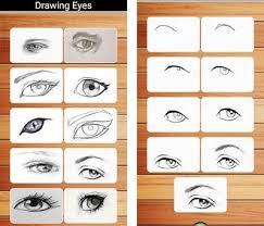 Lets begin with drawing the outline for the eye which of kite shape but not pointed. How To Draw Eyes Step By Step Apk Download For Windows Latest Version 1 0