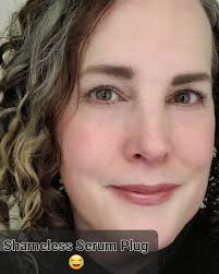 This is 54. (no filter) I'm going to ride this wave as long as I can folks.  🤣 It's extremely humbling to have so many customers excited to try our  serum. Hillary