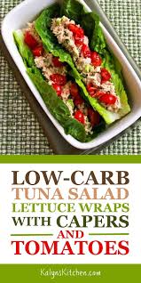Tuna Salad Lettuce Wraps Kalyn S Kitchen Recipe Low Carb Tuna Salad Low Carb Lettuce Wraps Lettuce Wraps