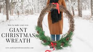 Free shipping on orders over $25 shipped by amazon. How To Make A Giant Christmas Wreath Youtube