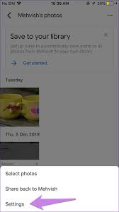 You can't share your root directory; What Is A Partner Account In Google Photos