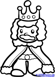 How To Draw A King For Kids Step By Step People For Kids For Kids Free Online Drawing Tutorial Added Kids Coloring Books Cat Coloring Book Coloring Books