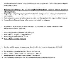 Contoh soalan peperiksaan pegawai tadbir diplomatik m41, ptd; Contoh Soalan Peperiksaan Pegawai Tadbir Diplomatik Satu Kerjaya