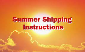 How long does it take to process large orders? Summer Shipping Instructions Chocolate By Sparrow
