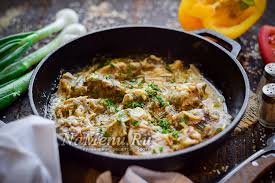 что приготовить на обед и ужин быстро и вкусно Pechen V Smetane S Lukom Recept Nacionalnaya Eda Idei Dlya Blyud Uzhin