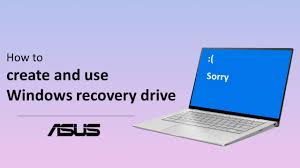 Asus laptop and netbook drivers. Windows 10 How To Create And Use Windows Recovery Drive Official Support Asus Global