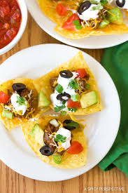 Beef Nachos With Slow Cooker Chili Con Carne A Spicy Perspective Slow Cooker Chili Nachos Beef Slow Cooker Freezer Meals