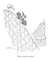 Free shipping on your first order shipped by amazon. Two People Ride A Roller Coaster Drawing By Michael Maslin