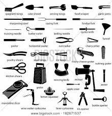 We stacked the dirty plates on the kitchen counter. Kitchen Utensils Vector Photo Free Trial Bigstock