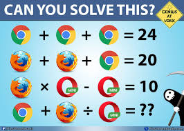 Get introductions to algebra, geometry, trigonometry, precalculus and calculus or get help with current math coursework and ap exam preparation. Now This Is Interesting Browsers Puzzle Brainteaser Math Puzzles Image