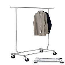 Collapsible/folding rolling clothing/ garment rack salesman's rack. Heavy Duty Commercial Garment Rack Rolling Collapsible Clothing Shelf W Wheels For Sale Online Ebay