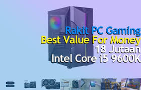 Rakit pc gaming 1 jutaan. Rakit Pc Gaming 18 Juta Intel Core I5 9600k Rx 5700 Itnesia