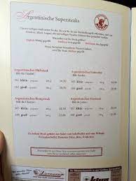 Speisekarte Bild Von Restaurant Adria Stube Bruhl Tripadvisor