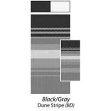 The modern awning fabrics made of uv protected and mildew resistant heavy duty material. Carefree Ju208d5a 19 Ft 2 In Replacement Awning Fabric Black Gray Dune Stripe With White Walmart Com Walmart Com