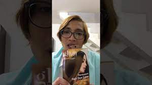Glam Works Permanent Hair Dye Color Product Review Youtube