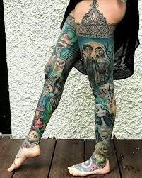 Jack skellington deserves to be framed on your body. Tim Burton Inspired Tattoo Stockings Pics