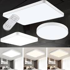 Modern Led Deckenlampe Dimmbar 20 72w Wandlampe Badleuchte Wohnzimmer Ultradunn In 2020 Deckenlampe Dimmbar Led Deckenlampen Led Beleuchtung Wohnzimmer