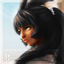 FFXIV Art Print, FFXIV Art, Game Artwork, FFXIV, Viera, Cool Wall Art,  Inspired Art Prints, Digital Download, Art Print Poster