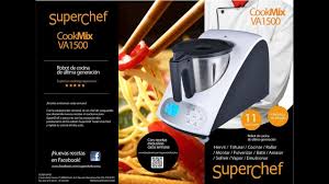 Así que apunta estas recetas para hacer con thermomix, porque a. Nuevo Superchef Va1500 Cookmix Presentacion 2 Recetas Youtube