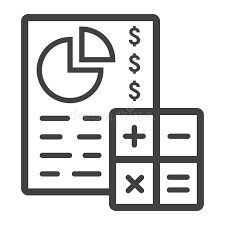 Budget free icons and premium icon packs. Budget Planing Line Icon Business And Finance Stock Vector Illustration Of Icon Auditor 97234209