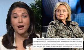 She has been married to abraham williams since april 9, 2015. To Imply I Am Traitor Cannot Go Unchecked Tulsi Gabbard Keeps Up Her Attack On Hillary Clinton Daily Mail Online