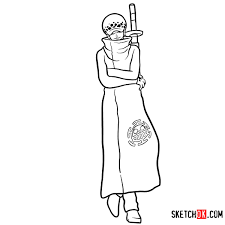 Mihawk has fought against some of the most impressive characters in the story, such as a young shanks. How To Draw Trafalgar D Water Law One Piece Sketchok Easy Drawing Guides