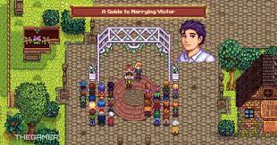 Stardew Valley Expanded: A Guide to Marrying Victor