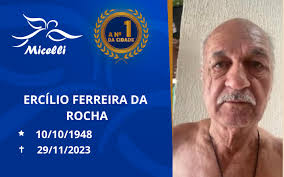 O GRUPO MICELLI COMUNICA O FALECIMENTO DO SR. ERCÍLIO FERREIRA DA ROCHA