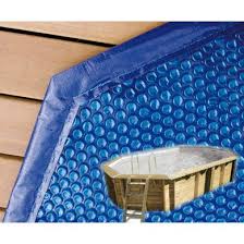 Piscines beton et bois clients. Bache Ete A Bulles Pour Piscine Bois Ubbink 470 X 820 Cm Octogonale Allongee