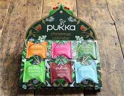 organicchristmas advent calendar with organic tea from pukka herbs pukka pukka herbs pukka tea
